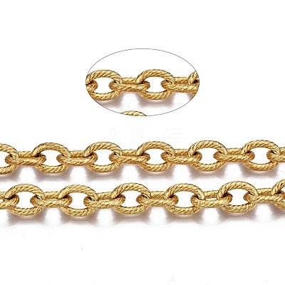 304 Stainless Steel Cable Chains CHS-T003-23A-G-1