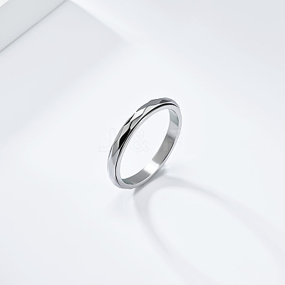 304 Stainless Steel Rotating Finger Rings FS-WGA316C-22-1