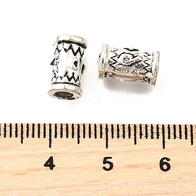 Tibetan Style Alloy Beads TIBE-L008-20AS-1