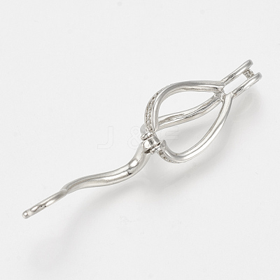 Brass Locket Pendants KK-Q748-039P-1