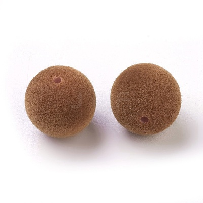Flocky Acrylic Beads LS-X-OACR-I001-16mm-L02-1