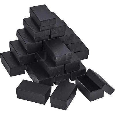 Paper Jewelry Boxes LS-CBOX-WH0004-08A-1