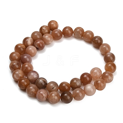 Natural Sunstone Beads Strands GG-CBA15F7-10mm-1