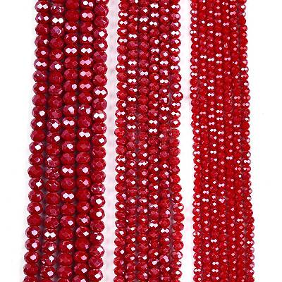 Electroplate Glass Beads Strands LS-EGLA-A044-P6mm-A15-1