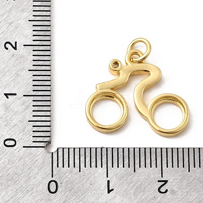 Brass Micro Pave Cubic Zirconia Pendants KK-H092-09A-G-1