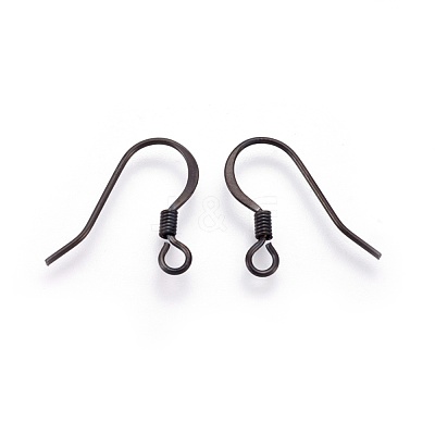 304 Stainless Steel French Earring Hooks STAS-O119-08B-1