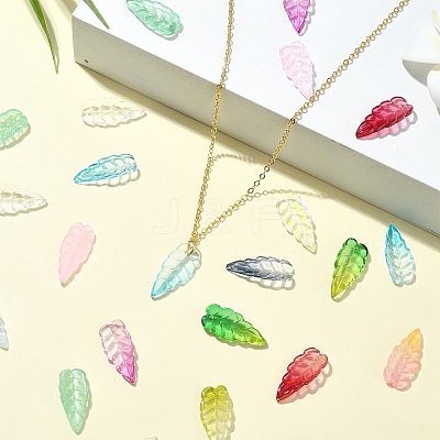 60Pcs 12 Styles Electroplate Glass Pendant EGLA-YW0003-16-1