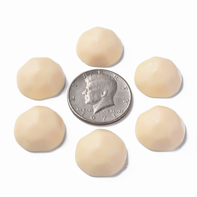 Opaque Acrylic Cabochons MACR-S373-138-A14-1