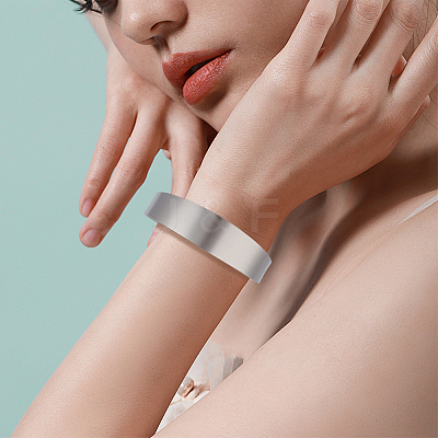 12Pcs 304 Stainless Steel Bangle Inner Core FIND-OC0013-65-1