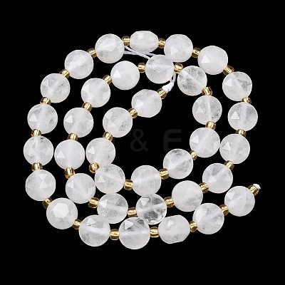 Natural Quartz Crystal Beads Strands G-C116-A186-02-1