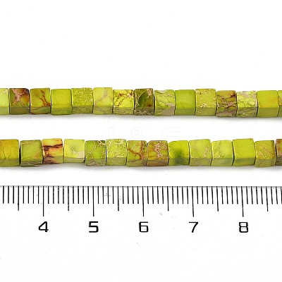 Dyed Synthetic Imperial Jasper Beads Strands G-H087-F02-01C-1-1
