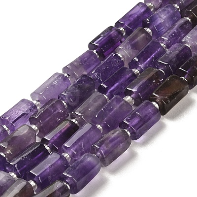 Natural Amethyst Beads Strands G-N327-06-18-1