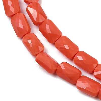 Opaque Glass Beads Strands GLAA-Z018-D23-1