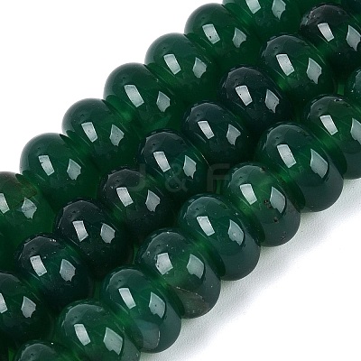 Dyed Natural Agate Beads Strands G-Q606-44B-02-1