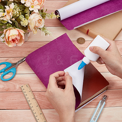 Faux Suede Book Covers DIY-WH20010-138W-06-1