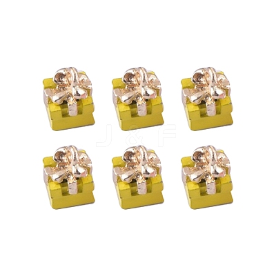 Zinc Alloy Enamel Jewelry Pendant Accessories ENAM-TAC0007-06G-1