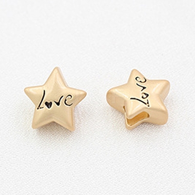 Alloy Beads LS-PALLOY-WH0085-29MG-1