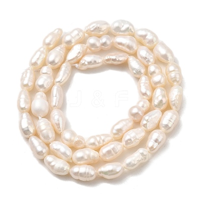 Natural Cultured Freshwater Pearl Beads Strands PEAR-I007-01P-03B-1