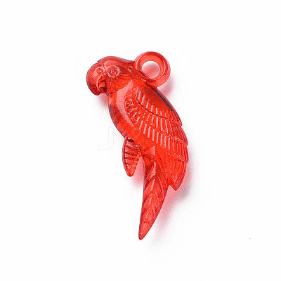 Transparent Acrylic Pendants MACR-N013-028-1
