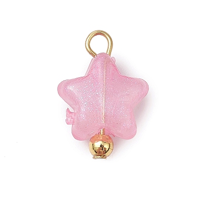 Luminous Acrylic Charms PALLOY-JF03320-01-1