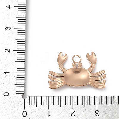 Ion Plating(IP) 304 Stainless Steel Pendants STAS-E182-08RG-1