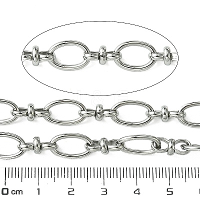 Tarnish Resistant 304 Stainless Steel Chains CHS-Q005-02P-1