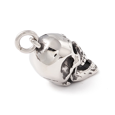 304 Stainless Steel Pendants STAS-M299-06AS-1