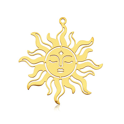 201 Stainless Steel Pendants X-STAS-S105-LA724-2-1
