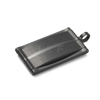 304 Stainless Steel Pendants STAS-G346-28EB-1