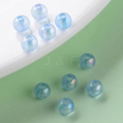 Transparent Acrylic Beads X-MACR-S370-B6mm-749-1