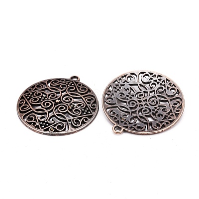 Alloy Pendants PALLOY-ZN33091-R-FF-1