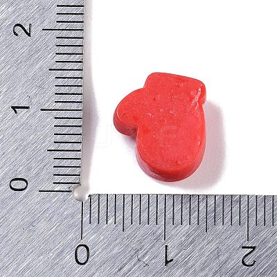Opaque Christmas Theme Resin Cabochons RESI-H162-06A-1