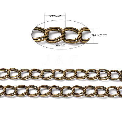 Iron Double Link Chains X-CHD005Y-AB-1