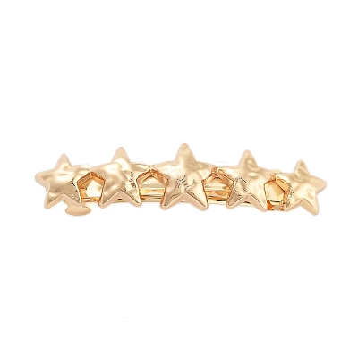 Alloy Hair Barrettes OHAR-H010-01G-KCG-1