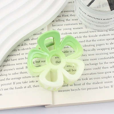 Gradient Hollow Flower Plastic Claw Hair Clips PW-WG87417-04-1