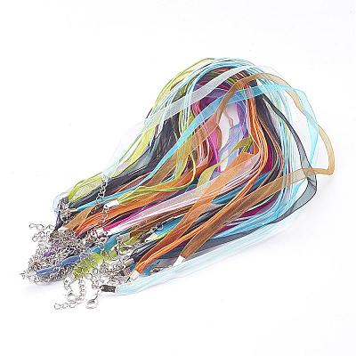 Mixed Jewelry Making Necklace Cord X-FIND-R001-M-1