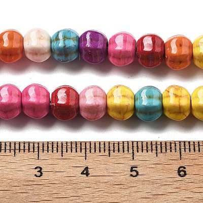 Synthetic Turquoise Beads Strands X-G-B140-D01-1