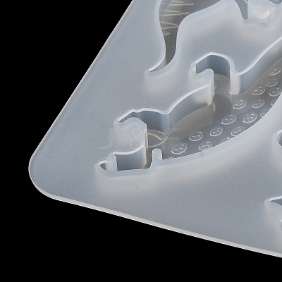 DIY Pendant Silhouette Silicone Molds DIY-G091-02B-1