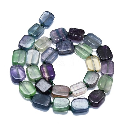 Natural Fluorite Beads Strand G-K245-J19-01-1