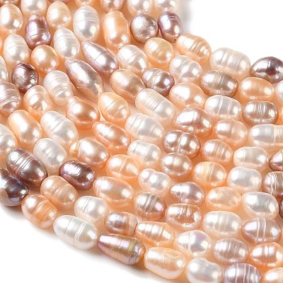 Natural Cultured Freshwater Pearl Beads Strands PA-CBABE82-01A-1