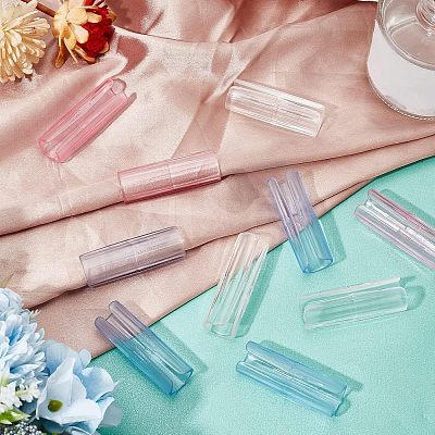 36Pcs 3 Colors Transparent ABS Plastic Bed Sheet Grippers KY-CA0001-36-1