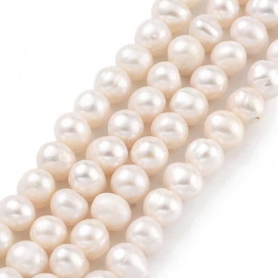 Natural Cultured Freshwater Pearl Beads Strands PEAR-C003-12F-1