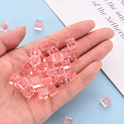 Transparent Acrylic Beads TACR-S154-12A-52-1