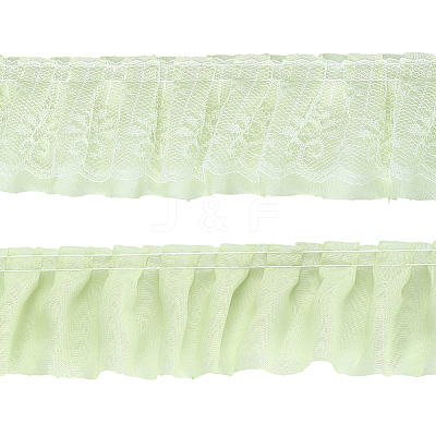 5 Yards Double Polyester Lace Trim for Sewing Decoration OCOR-GF0005-06C-1