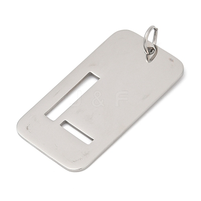 304 Stainless Steel Pendants STAS-M115-01P-L-1