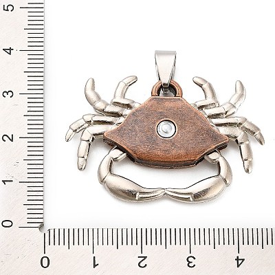 Tibetan Style Alloy Pendants FIND-C081-01B-01-1