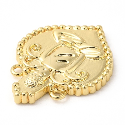 Eco-Friendly Rack Plating Brass Pendants KK-R143-18G-1