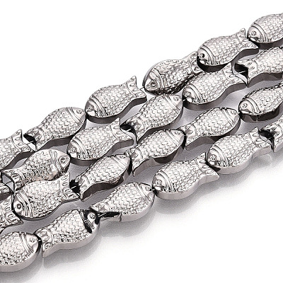 Electroplate Glass Beads Strands EGLA-T025-03H-1