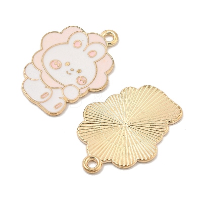 Animal Forest Theme Zinc Alloy Enamel Pendants FIND-Z065-01D-1
