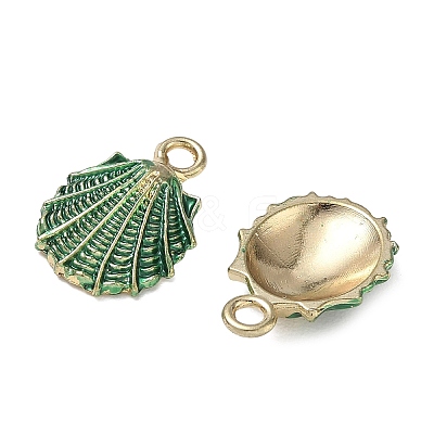 Spray Painted Alloy Pendants AL-CBAE84A-08B-1